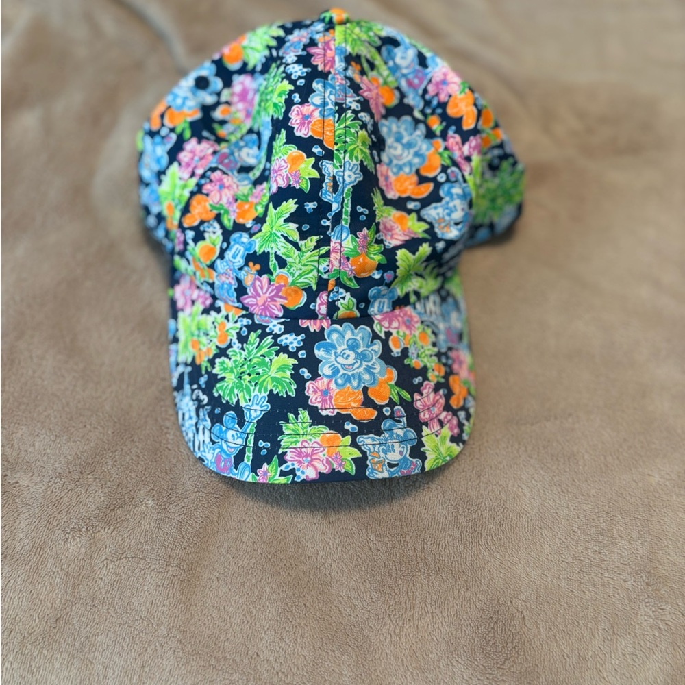 Floral Patterned Baseball Cap